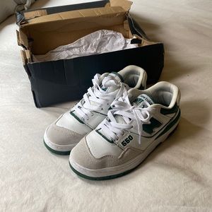 New Balance 550 - White/Green 7